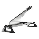 wolfcraft 6937000 Laminatschneider LC 600 | Schneidegerät für Laminat von bis zu 46,5 cm Breite | Max. Schnittstärke: 11 mm | Ideal für Standard-Verlegearbeiten