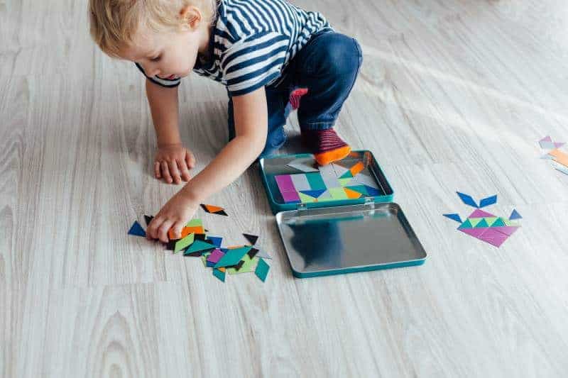 Vinylboden Nutzungsklasse im Kinderzimmer