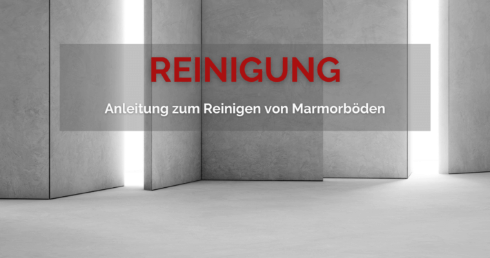 Anleitung: So reinigen Sie Marmorböden